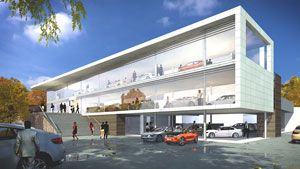 Mathieu Gijbels bouwt nieuwe luxe showroom voor BMW van Osch