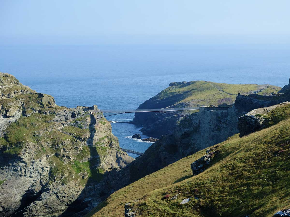 Tintagel Castle Footbridge 02