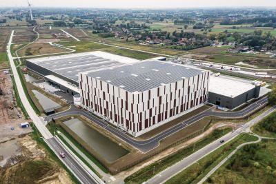 Stalen hoogbouw voor grootste chocolademagazijn ter wereld