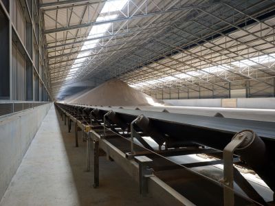 Houtpelletloods, Gent