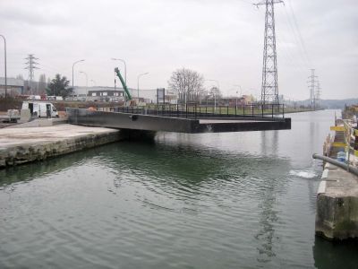Beweegbare brug van Ivoz-Ramet