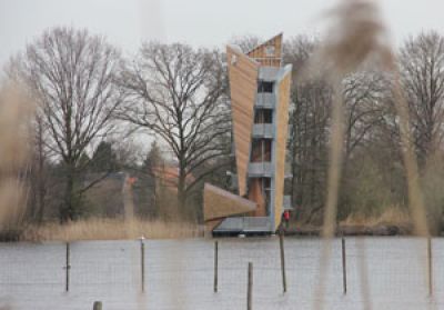 Zonhoven: Nouvelle tour d'observation en acier galvanisé