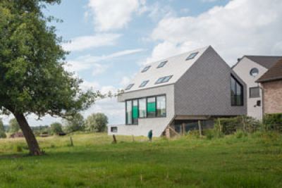 Une maison passive à ossature métallique