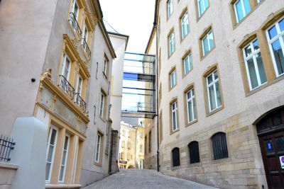 Passerelle aile Wiltheim - MNHA, Luxembourg